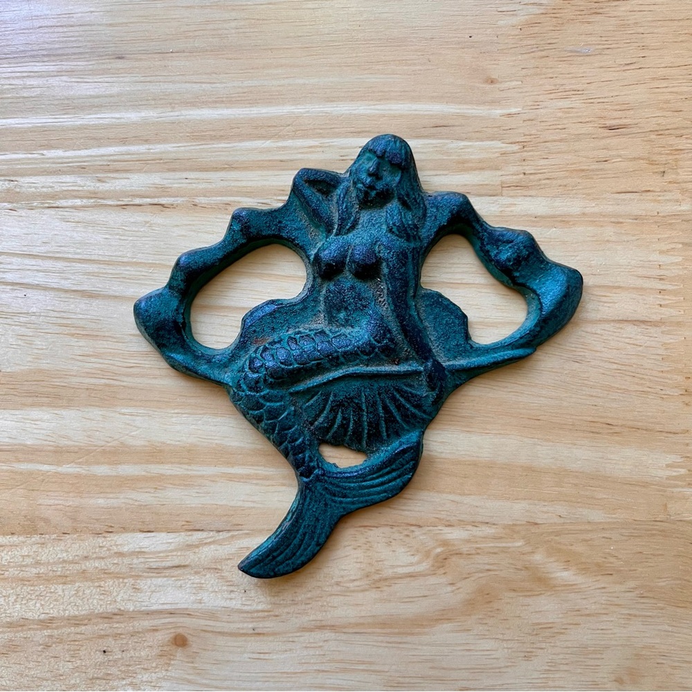 Mermaid Cast Iron Bottle Opener